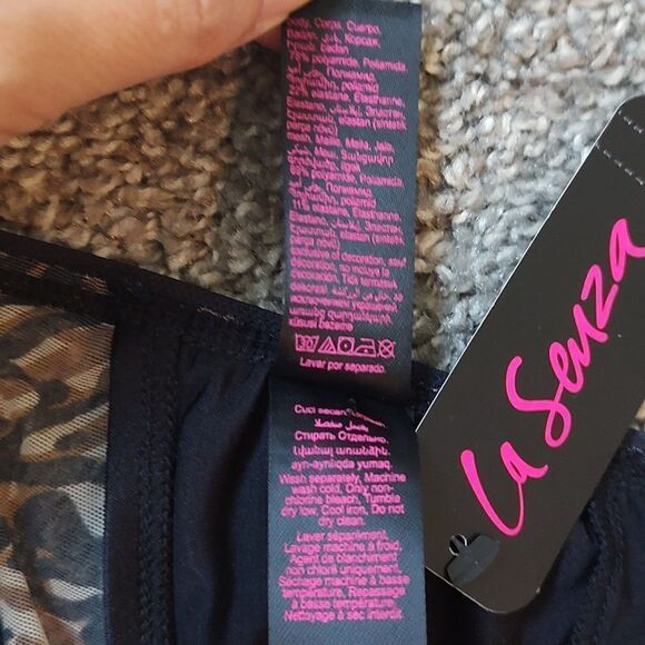 New With Tags La Senza‎ Size Medium Layered Unlined Bralette - Picture 10 of 12